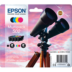 Epson Cartridge T02V6 Multipack BK/C/M/Y